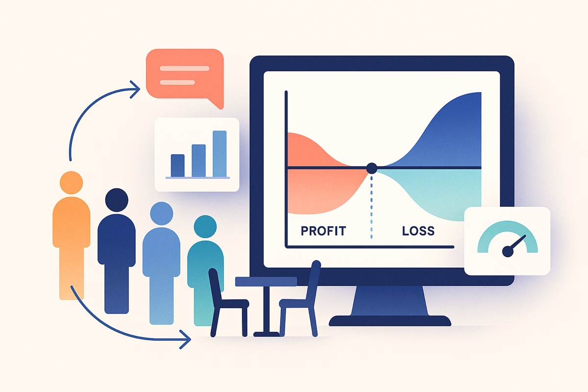 Break-Even Analysis for Service Businesses: How Queue Length Data Reveals Your True Profit Thresholds