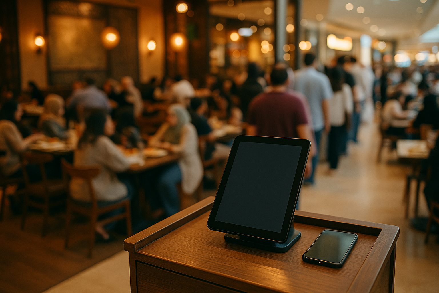 How Gulf Malls and Food Courts Use a Free Waitlist App: From a Single Shop to the Whole Food Court