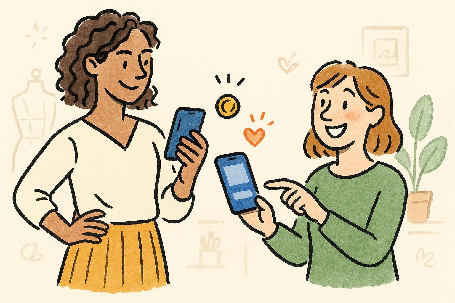 Paid bookings — illustration