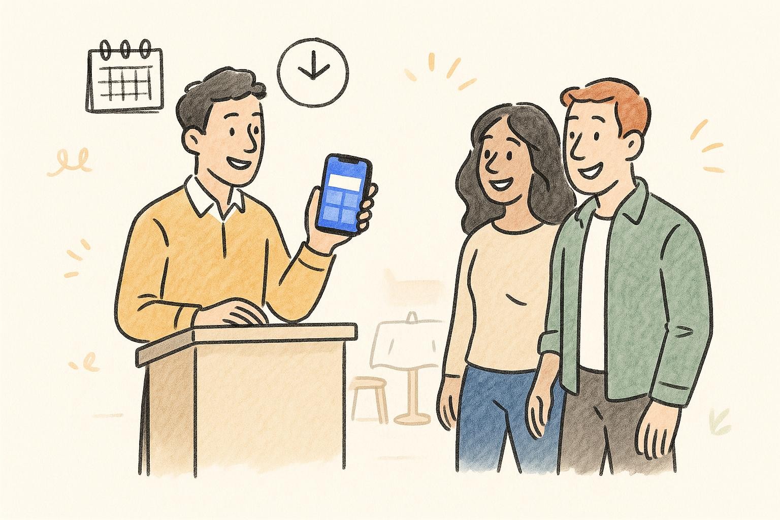 Reservations — illustration